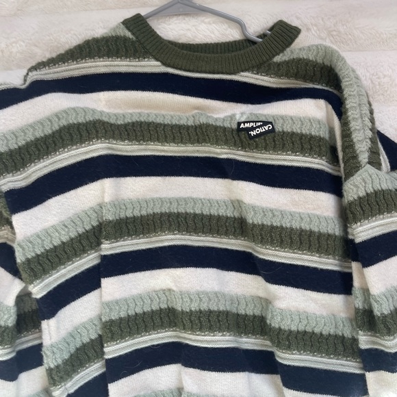 multi green sweater - Picture 2 of 4